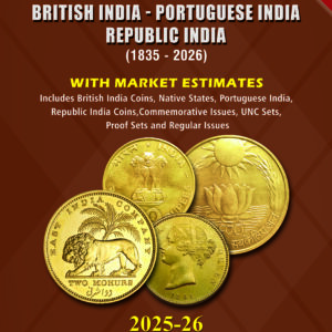 Indian Coinage 2025-26 British India Portuguese India Republic India (1835-2026) 12th Edition By Sainath Reddappa