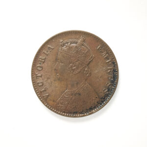 British India Victoria Empress One Quarter (1/4 ) Anna 1900 Calcutta Mint
