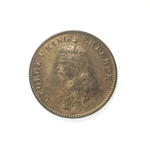 British India George V One Quarter (1/4) Anna 1928 Calcutta Mint