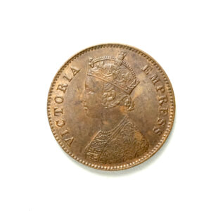 British India Victoria Empress One Quarter (1/4 ) Anna 1900 Calcutta Mint