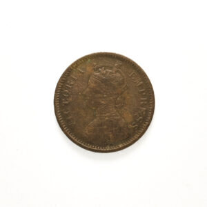 Bikanir State British Protected Native State Victoria Empress 1894 Half (1/2) Pice Rare
