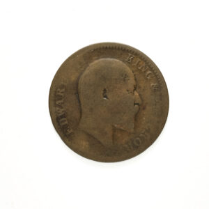 Sailana State British Protected Native State Issue Edward 1908 One Quarter Anna Rare